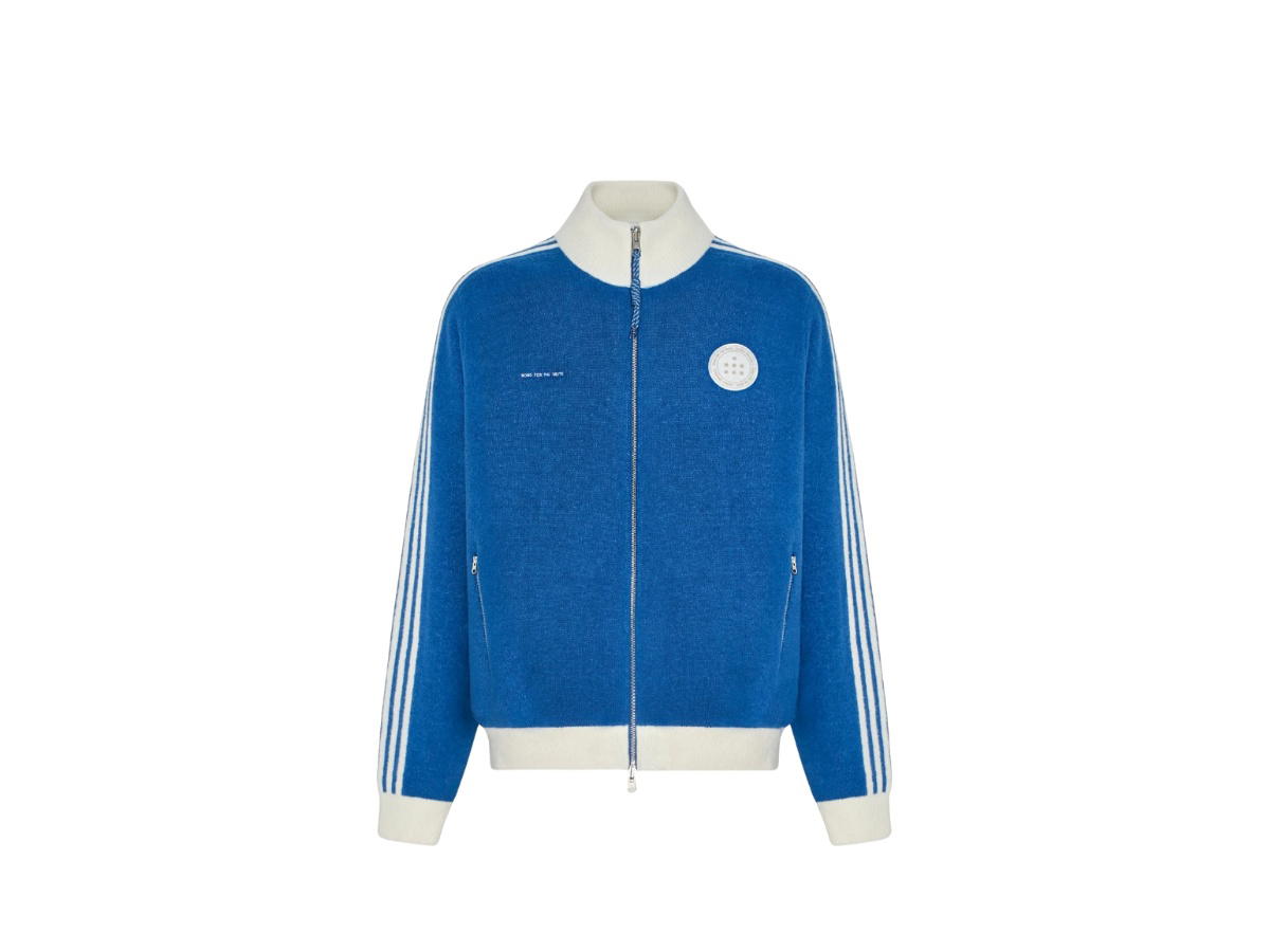 adidas adidas x SFTM Knit Jacket Cobalt Blue