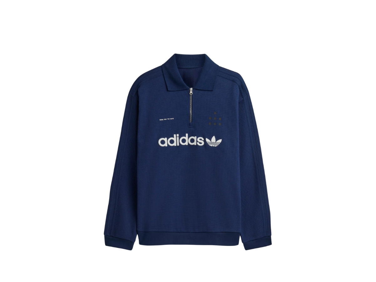 adidas Adidas x SFTM Long Sleeve Polo Night Indigo