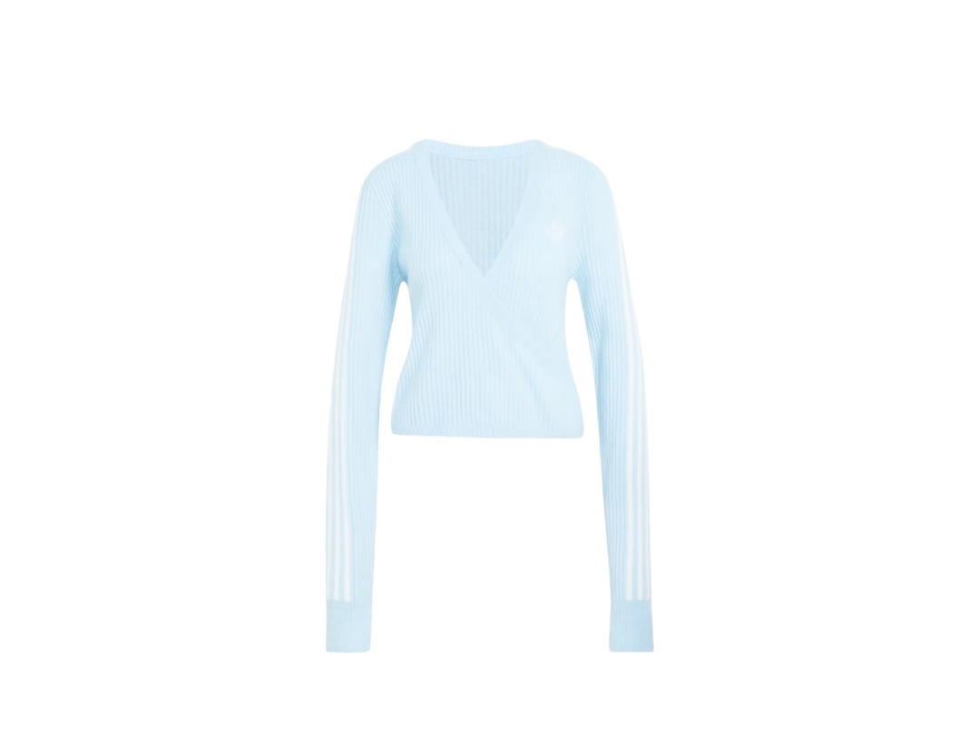 adidas adidas Originals by Jennie Wrap Cardigan Wonder Blue (Women's)