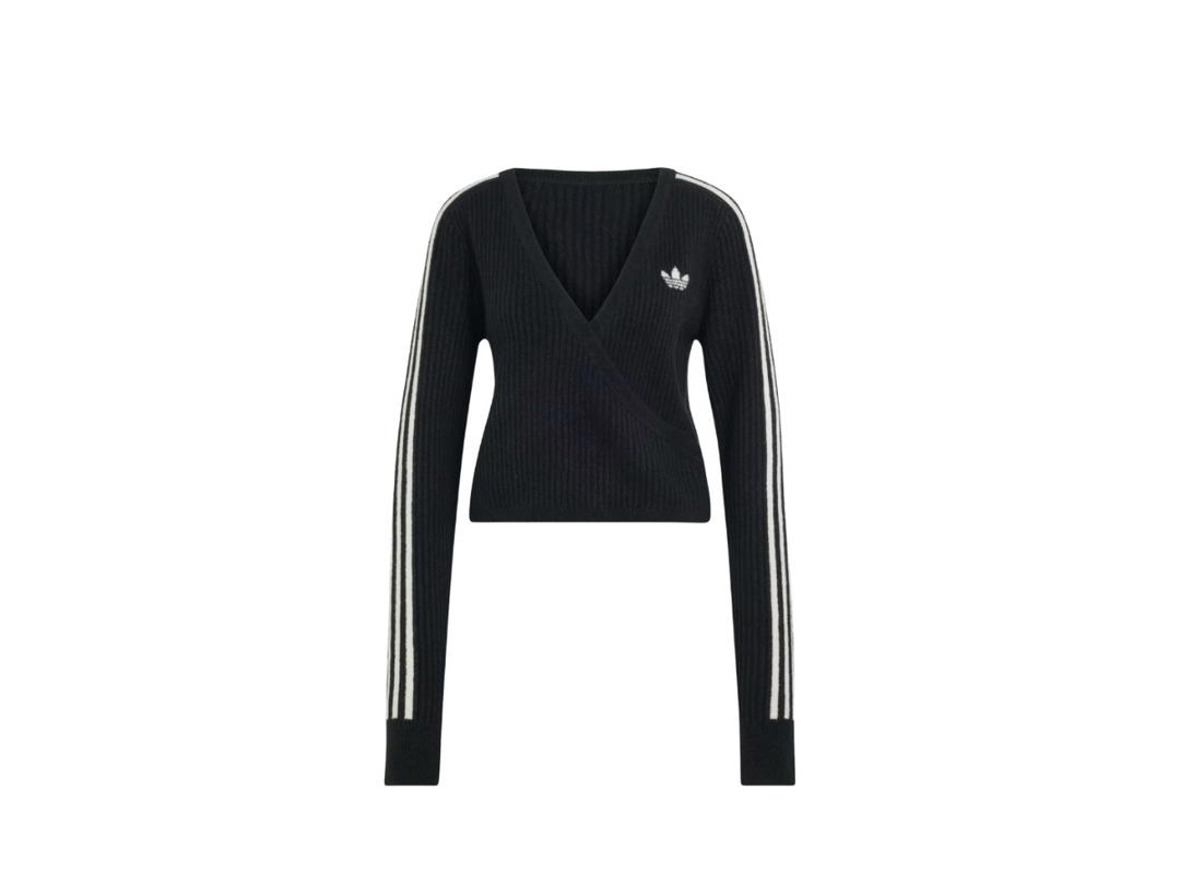 adidas adidas Originals by Jennie Wrap Cardigan Black (Women's)