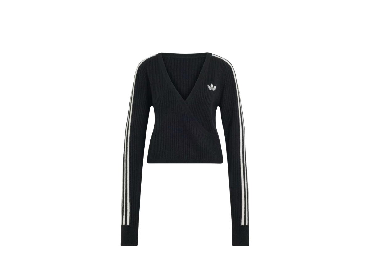 adidas adidas Originals by Jennie Wrap Cardigan Black (Women's)