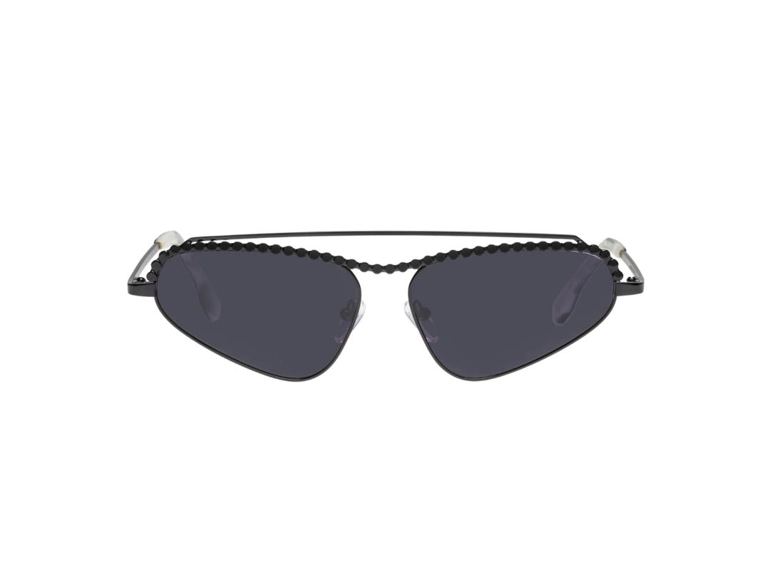 Le Specs Le Specs Nekton In Black Metal With Smoke Mono Lenses