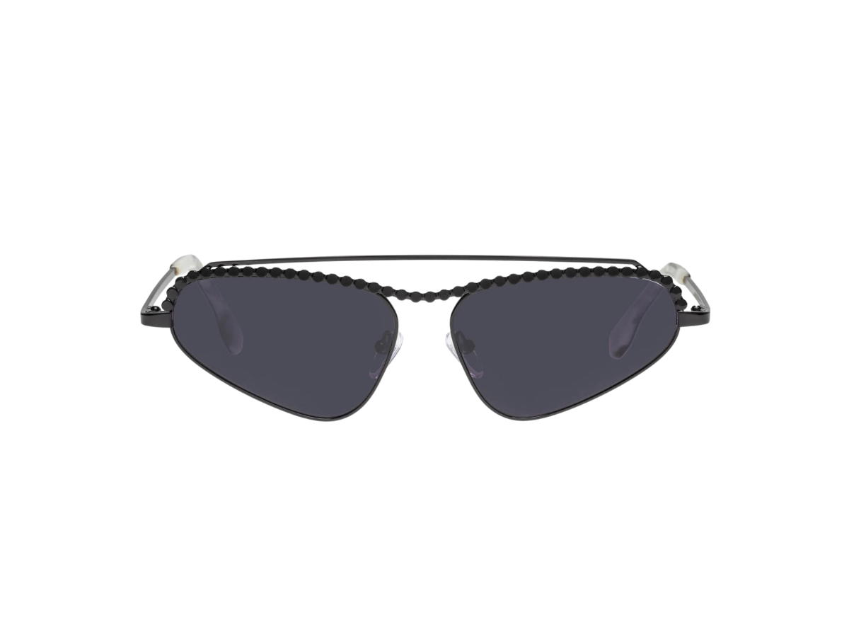 Le Specs Le Specs Nekton In Black Metal With Smoke Mono Lenses