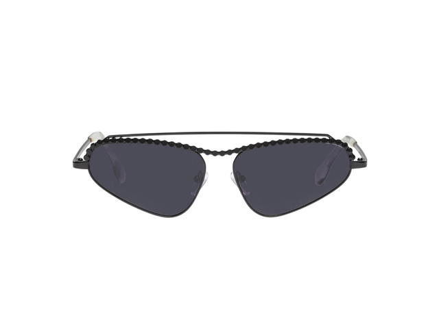 Le Specs Le Specs Nekton In Black Metal With Smoke Mono Lenses - view 1