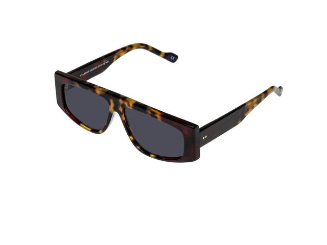 Le Specs Le Specs Starship In Tort Acetate With Smoke Mono Lenses - view 2