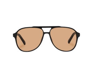 Buy Le Specs Tragic Magic In Black Acetate With Tan Tinted Lenses at Sasom – Authentic and Ready to Ship