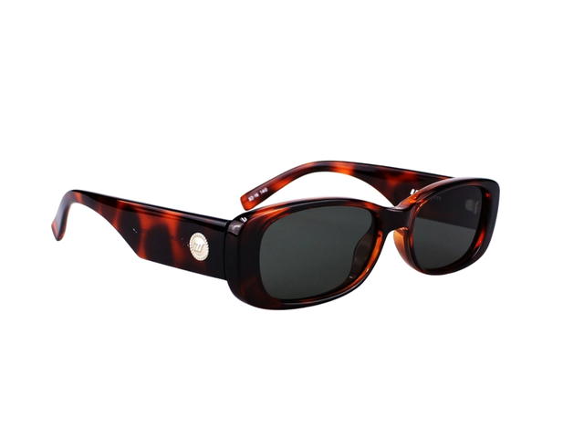 Le Specs Le Specs Unreal 2002256-52 In Havana Acetate Frame With Grey Lenses - view 3