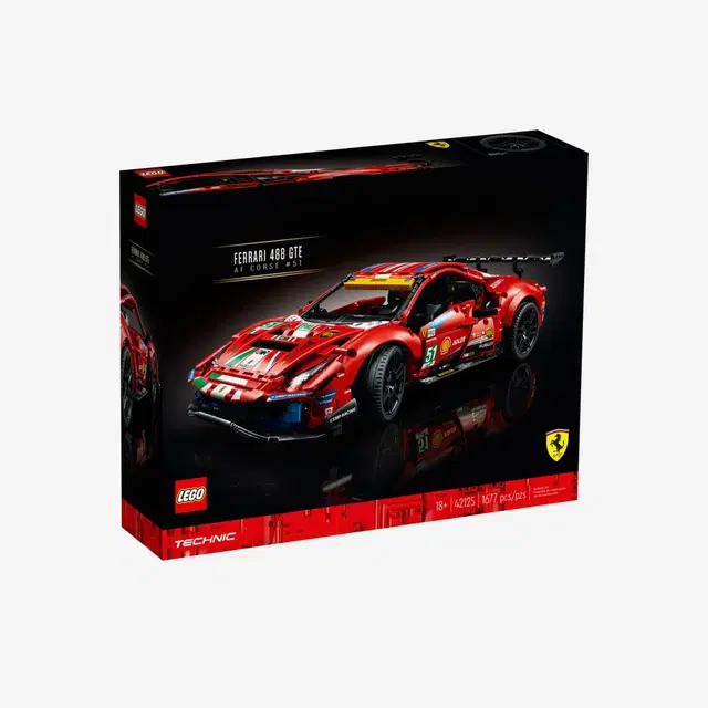 Lego LEGO Ferrari 488 GTE AF Corse #51 - view 2