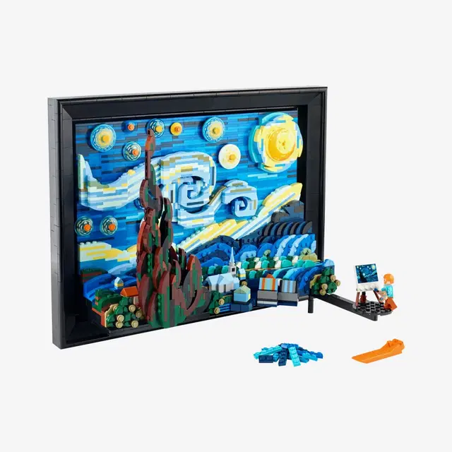 Lego Lego Ideas MoMA Vincent van Gogh The Starry Night Set 21333 - view 1