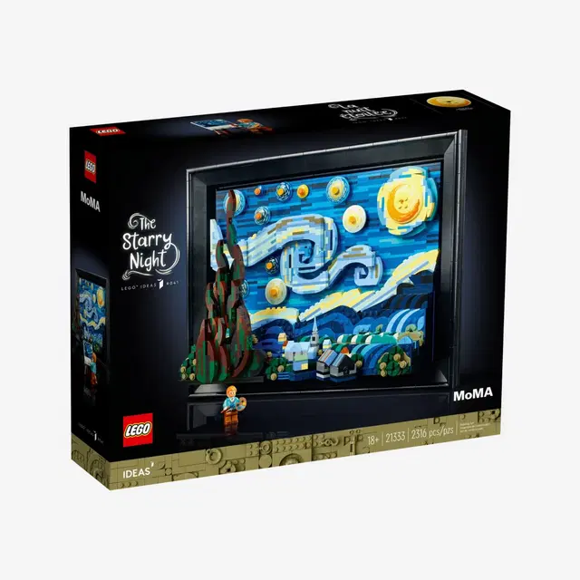 Lego Lego Ideas MoMA Vincent van Gogh The Starry Night Set 21333 - view 2