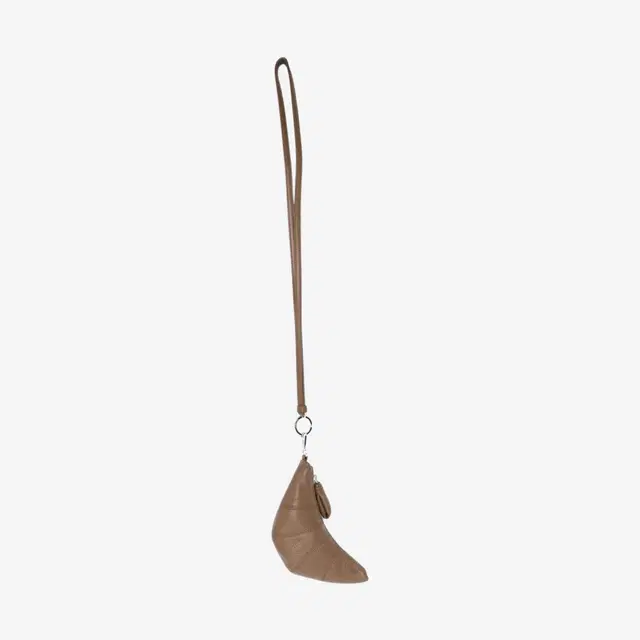 Lemaire Lemaire Croissant Coin Purse Necklace Olive Brown - view 1