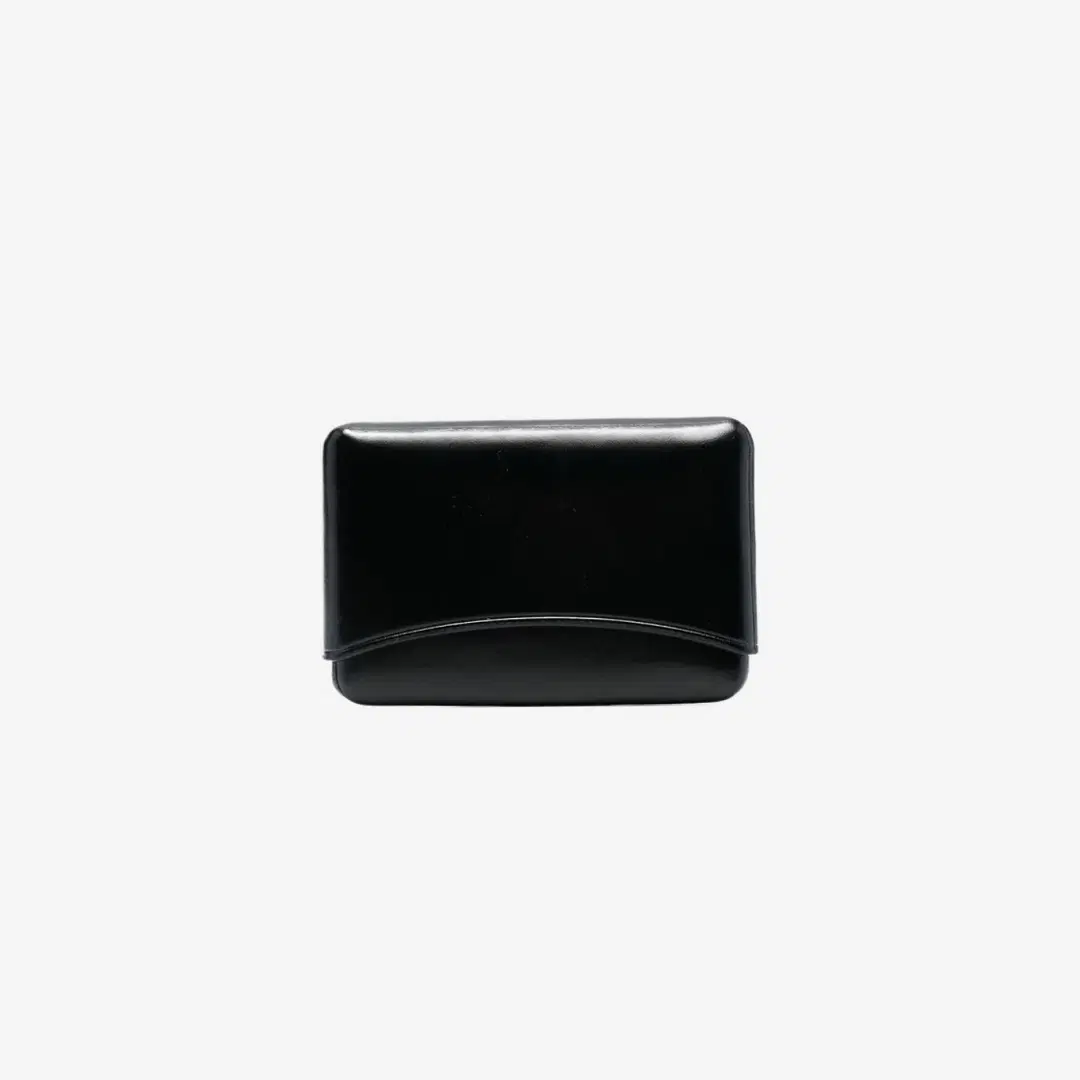 Lemaire Lemaire Molded Card Holder Vegetable-Tanned Leather Black