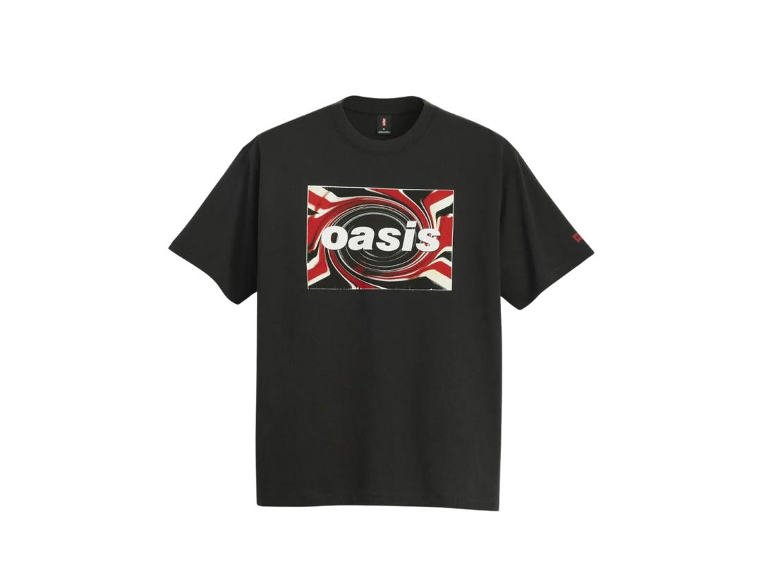 Levi's Levi's Oasis Band Tee Oasis Union Jack Caviar - Black