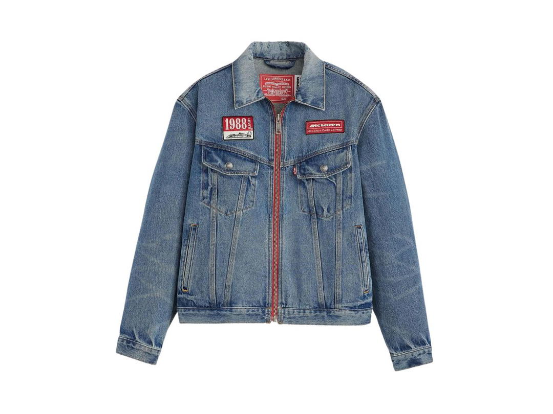 Levi's Levi's X Mclaren Racing Heritage Trucker Jacket Med Indigo-Blue