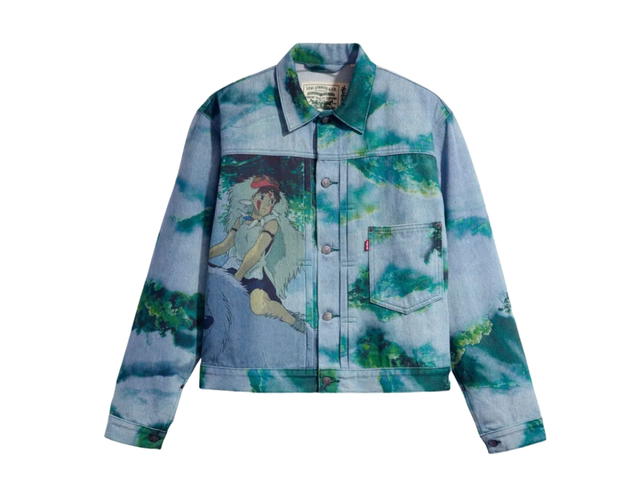 Levi's Levi's x Princess Mononoke San & Wolf Trucker Jacket Medium Wash - view 2