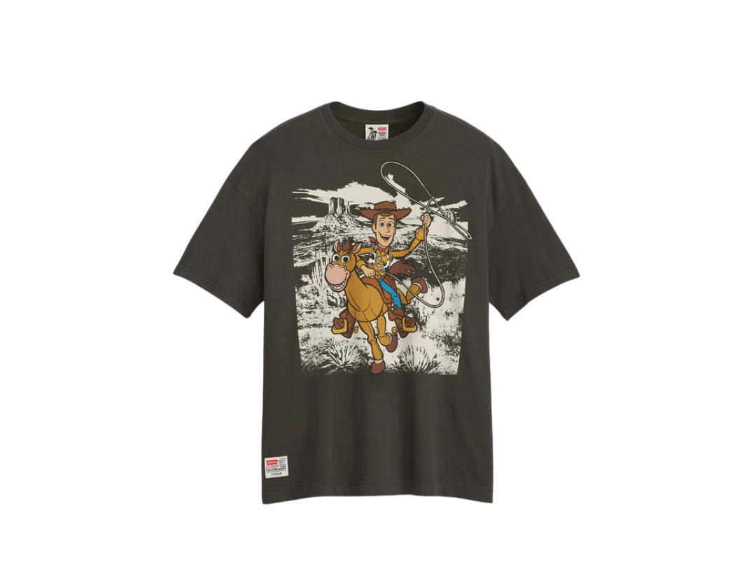 Levi's Levi’s x Toy Story Boxy Tee Dark Gery