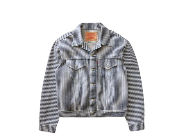 Levi's Levis X Nigo 557XX Hickory Stripe Trucker Jacket Indigo - view 1