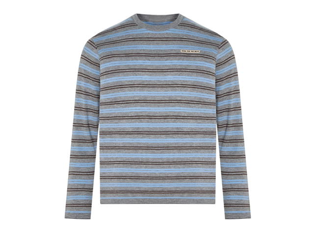 adidas adidas x SFTM Long Sleeve Tee Ambient Sky - view 1