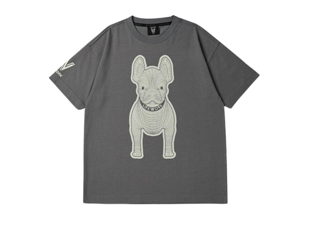 Lifework Lifework New Silket Short-Sleeve TS Grey