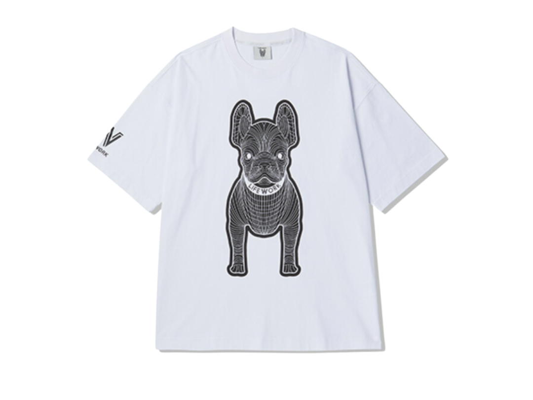 Lifework Lifework New Silket Short-Sleeve TS White