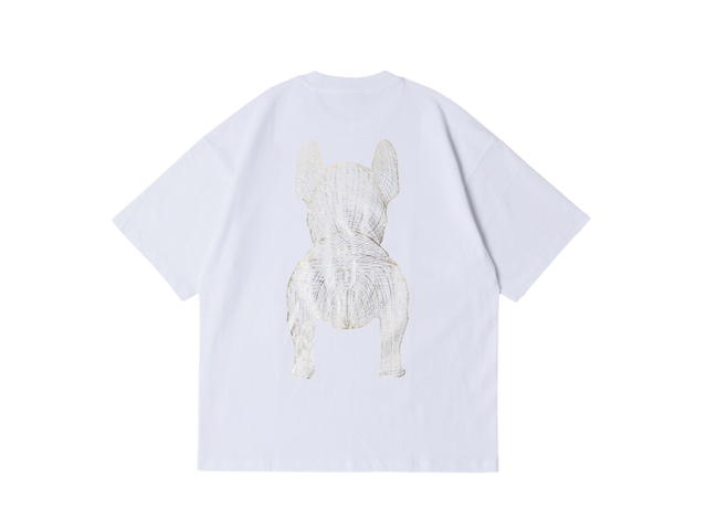 Lifework Lifework Foil Print Big Ladok Logo TS Pattern White - view 2