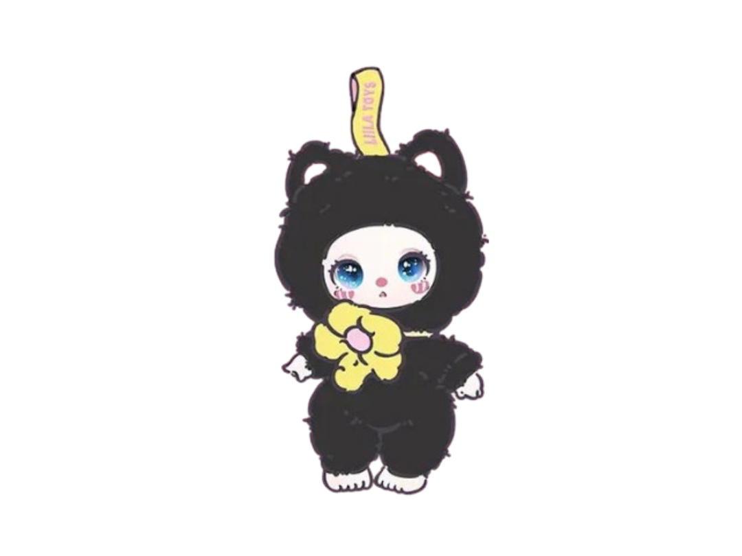 Liila Toys (เช็คการ์ด) Liila Toys Blackcurrant (Liila's Lucky Cat Series Plush Blind Box) Special Edition