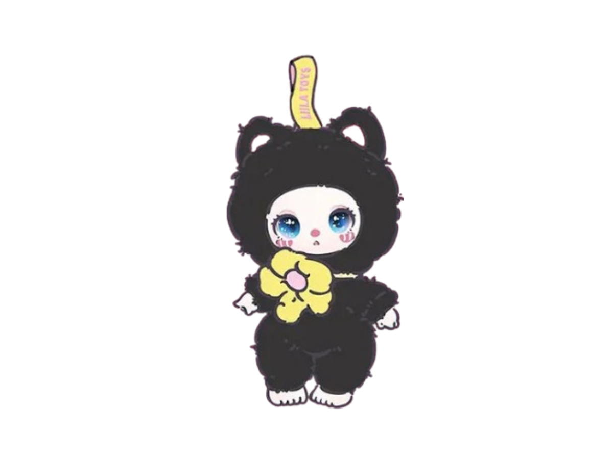 Liila Toys (เช็คการ์ด) Liila Toys Blackcurrant (Liila's Lucky Cat Series Plush Blind Box) Special Edition