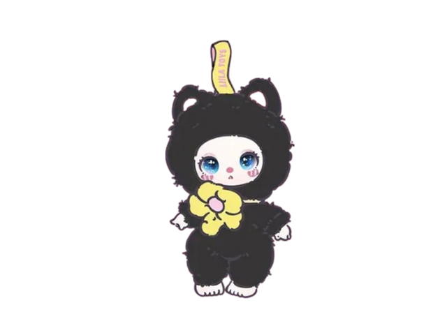 Liila Toys (เช็คการ์ด) Liila Toys Blackcurrant (Liila's Lucky Cat Series Plush Blind Box) Special Edition - view 1