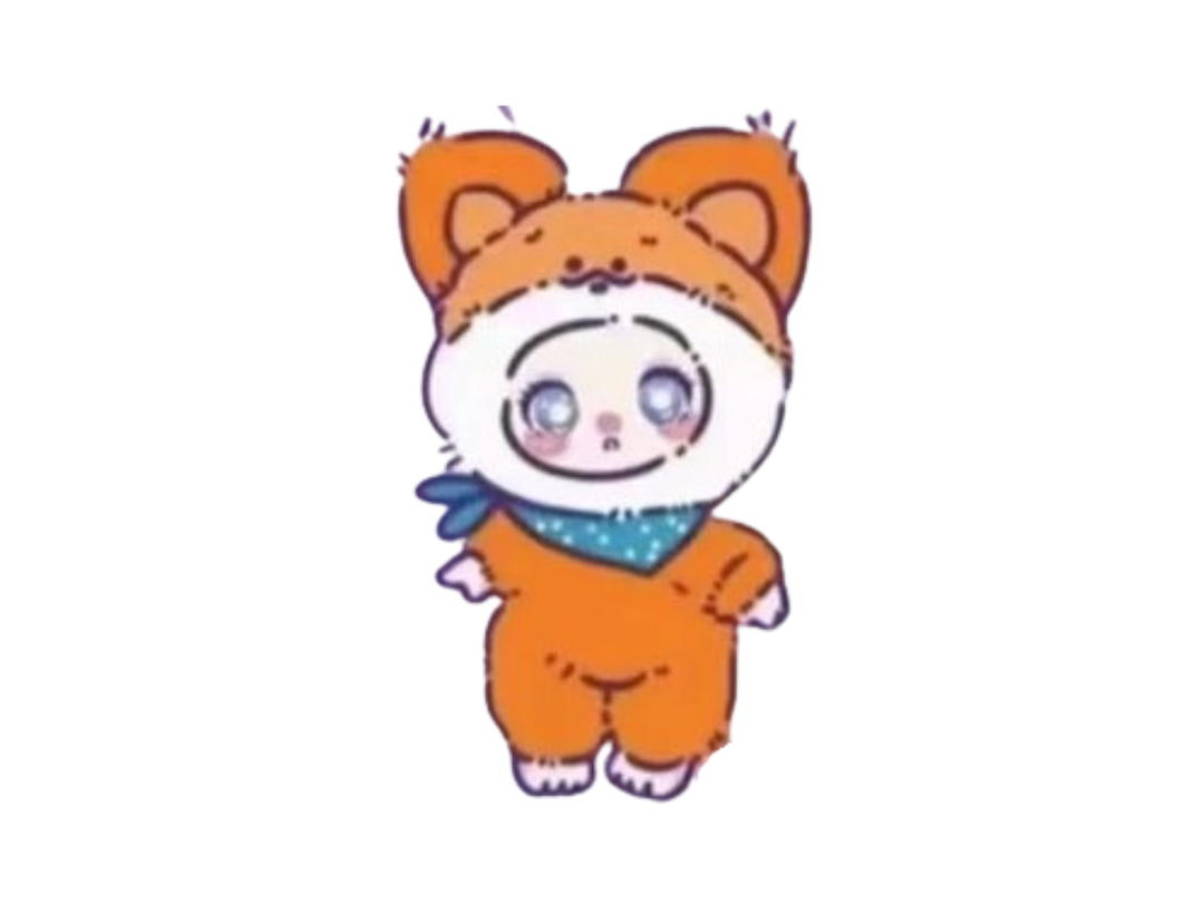 Liila Toys (เช็คการ์ด) Liila Toys Fox (Liila's Zoo Lucky Cat Series V2 Plush Blind Box)