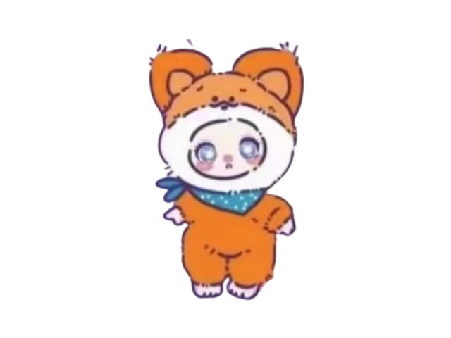 Liila Toys (เช็คการ์ด) Liila Toys Fox (Liila's Zoo Lucky Cat Series V2 Plush Blind Box) - view 1