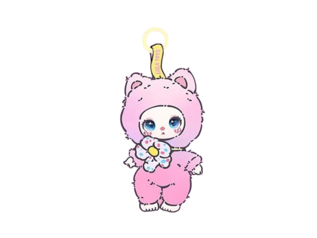 Liila Toys (เช็คการ์ด) Liila Toys Peach (Liila's Lucky Cat Series Plush Blind Box)