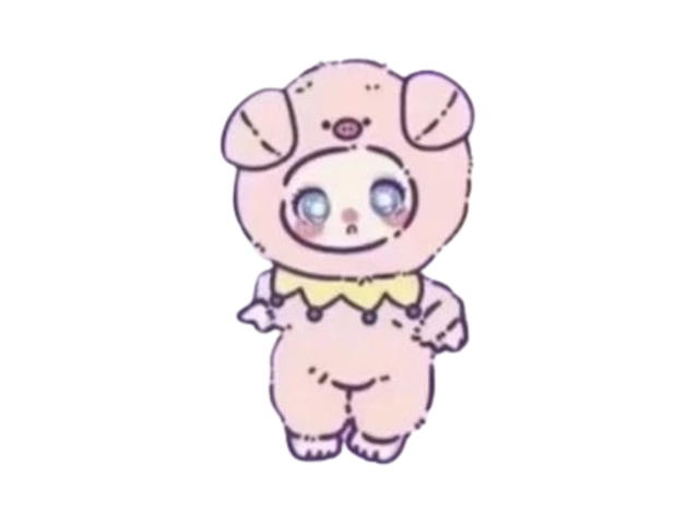 Liila Toys (เช็คการ์ด) Liila Toys Pig (Liila's Zoo Lucky Cat Series V2 Plush Blind Box) - view 1