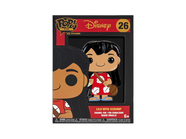 Funko Lilo with Scrump POP! Pin: Lilo & Stitch by Loungefly - view 3