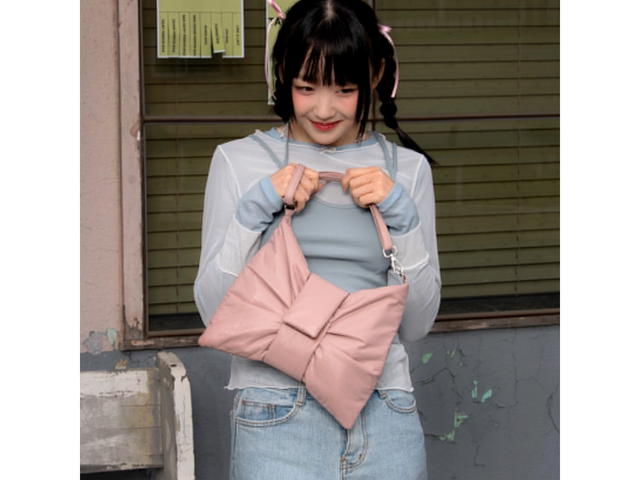 LIME LIKE LIMELIKE MINI DEWY BAG [INDI PINK] - view 6
