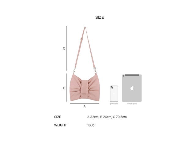 LIME LIKE LIMELIKE MINI DEWY BAG [INDI PINK] - view 8