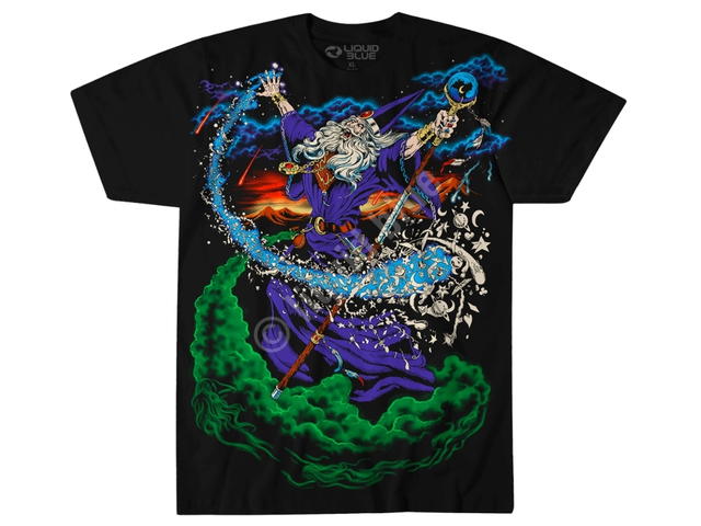 Liquid Blue Liquid Blue Dark Fantasy Wizard Black - view 1