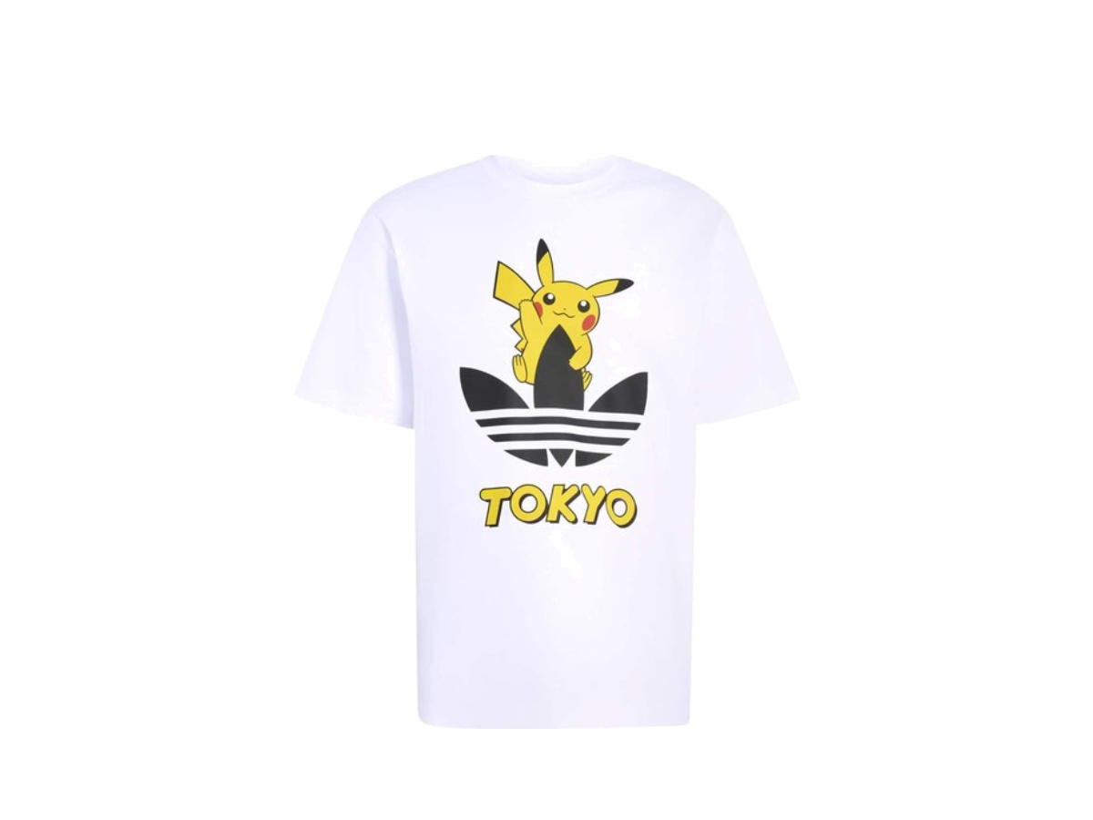 adidas adidas X Pokemon Tee Tokyo3 White