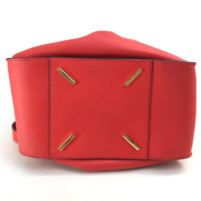 Loewe LOEWE 387.30.N60 Hammock small Shoulder Bag Hand Bag Leather Red/GoldHardware - view 3