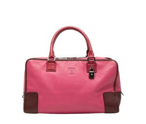 Buy Loewe Tricolor Goatskin Amazona Handbag Pink at Sasom – Authentic and Ready to Ship