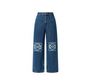 Buy Loewe Anagram Baggy Jeans AF In Jeans Blue at Sasom – Authentic and Ready to Ship