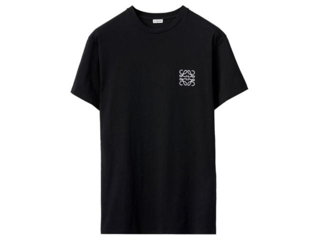Loewe Loewe Anagram Cotton T-Shirt Black - view 1