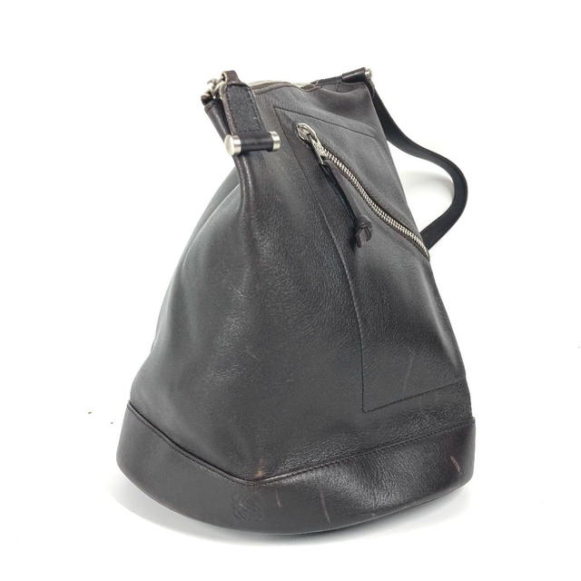 Loewe LOEWE Anagram logo Anton Bags Shoulder Bags Backpack Leather Brown - view 2