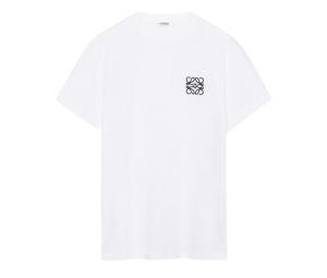 Buy Loewe Anagram T-Shirt In Cotton White at Sasom – Authentic and Ready to Ship