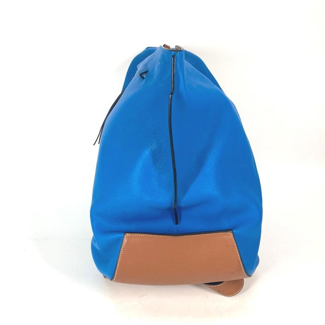 Loewe LOEWE Bag Bicolor Anton cross Shoulder Bag Leather blue/Brown - view 2