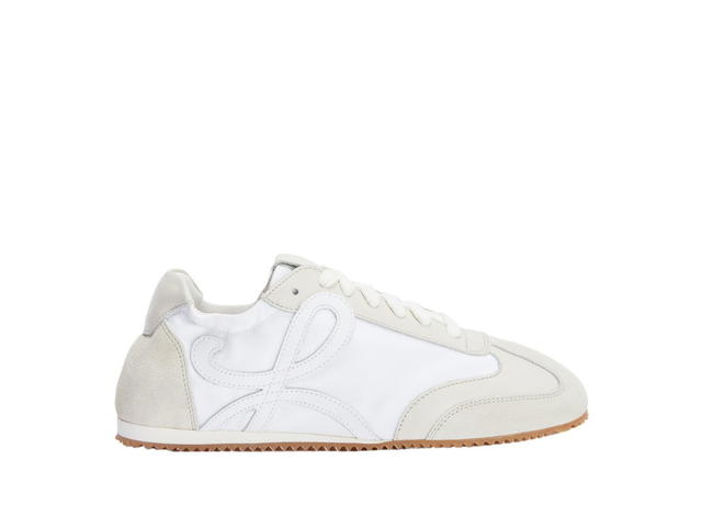 Loewe Loewe Ballet Runner In Nylon And Calfskin White-Off-White (W) - view 1