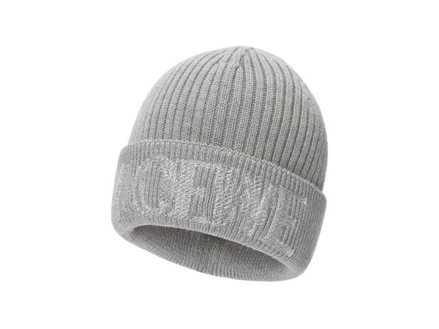 Loewe Loewe Beanie In Wool Grey - view 2