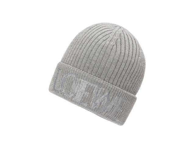 Loewe Loewe Beanie In Wool Grey - view 3