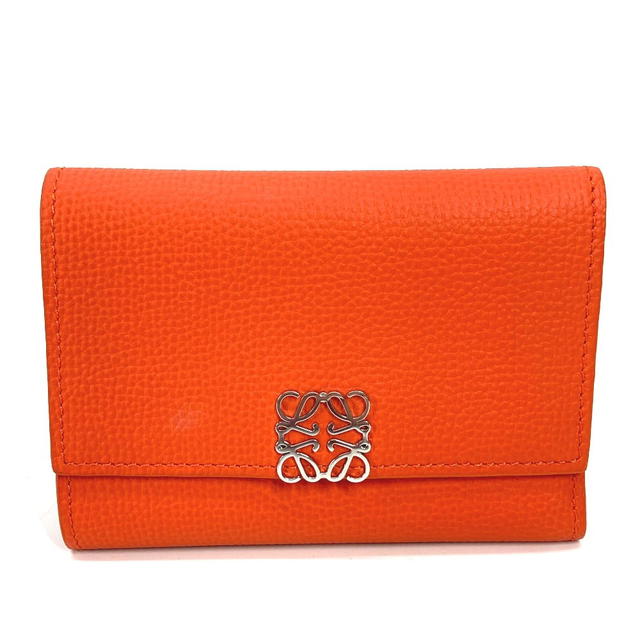 Loewe LOEWE C821S33X07 anagram Vertical wallet small Compact wallet Trifold wallet - view 2
