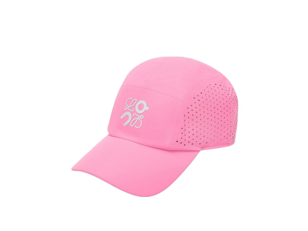 Loewe Loewe Cap In Technical Shell Pink