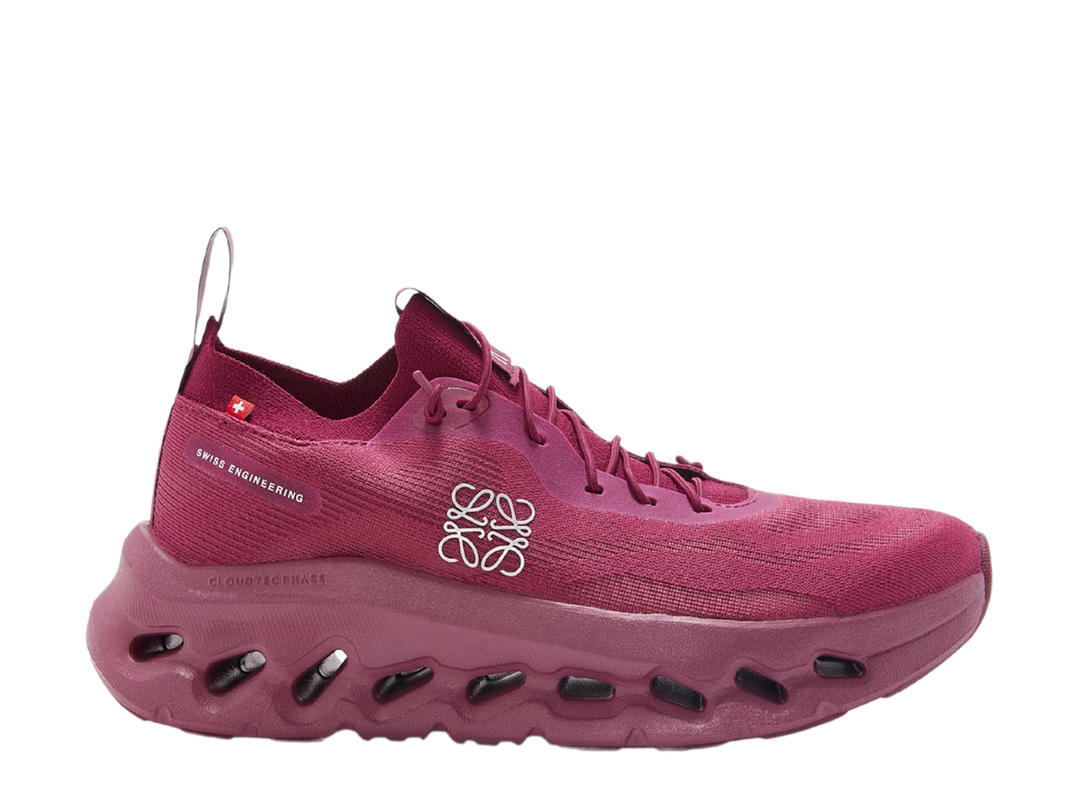 Loewe Loewe Cloudtilt Sneaker In Polyester Beet Red (W)